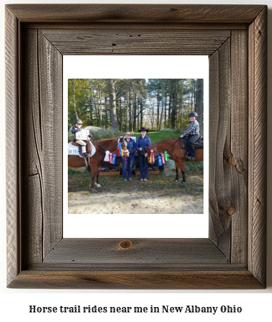 horse trail rides near me in New Albany, Ohio